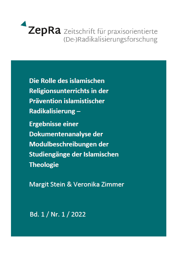 Titelblatt des Beitrags von Professores Stein & Zimmer